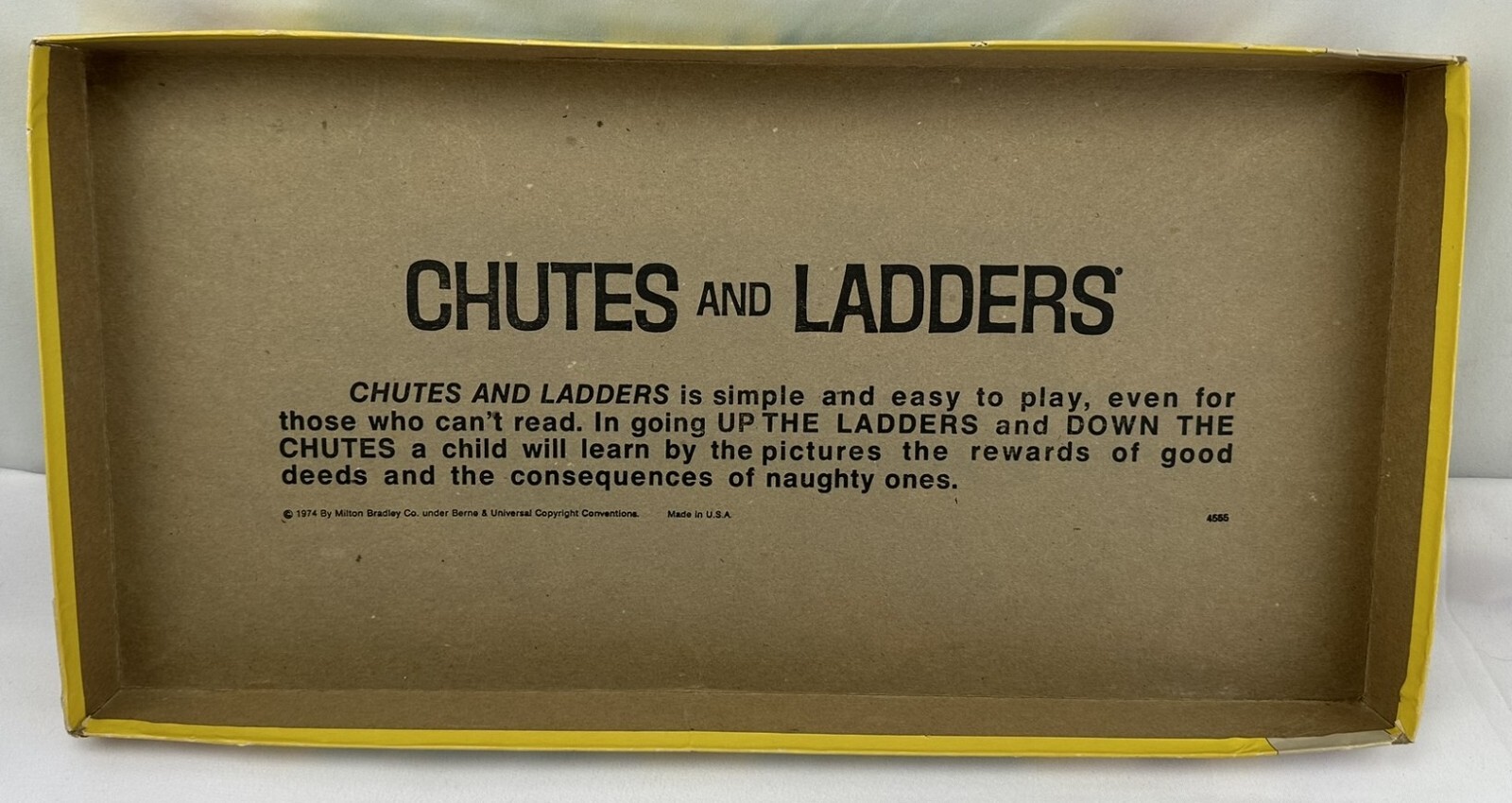 box with text