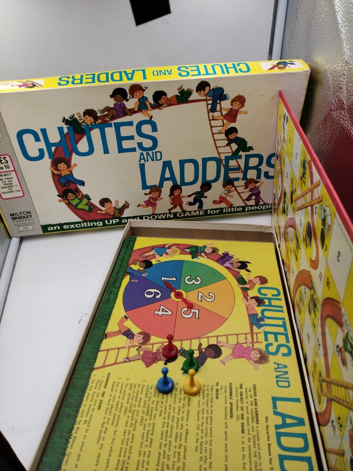 spinning detail in opened game